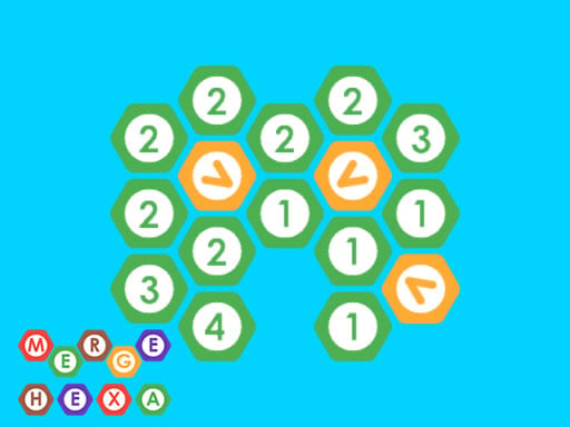 Merging Hexa - Play Free Game Online at MixFreeGames.com image.