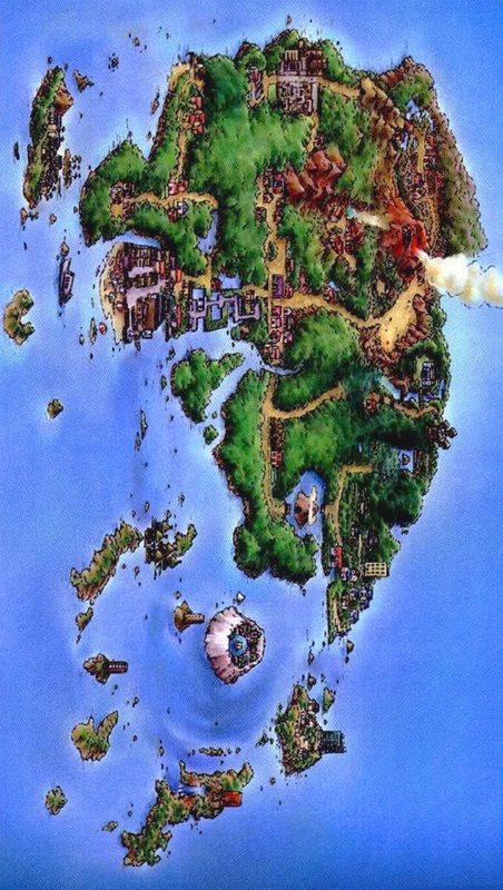 Pokemon Hoenn Map