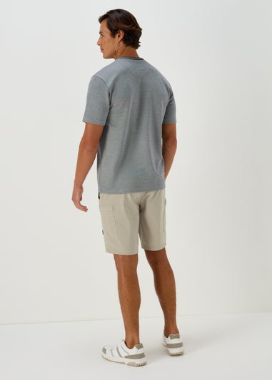 Stone Technical Drawcord Cargo Shorts