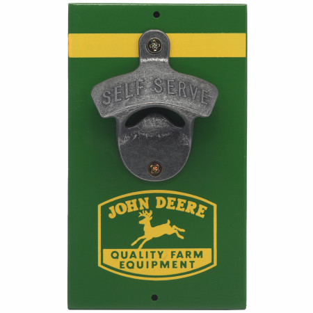 John Deere Rustic Mounted Bottle Opener