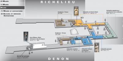 Зураг Louvre Museum Түвшин 0