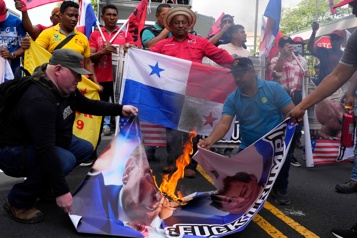  Manifestation au Panama contre la menace de Trump de reprendre le contrôle du canal 