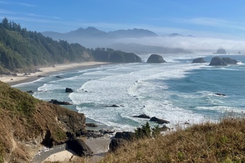 Côte de l’Oregon Beautés dans la brume