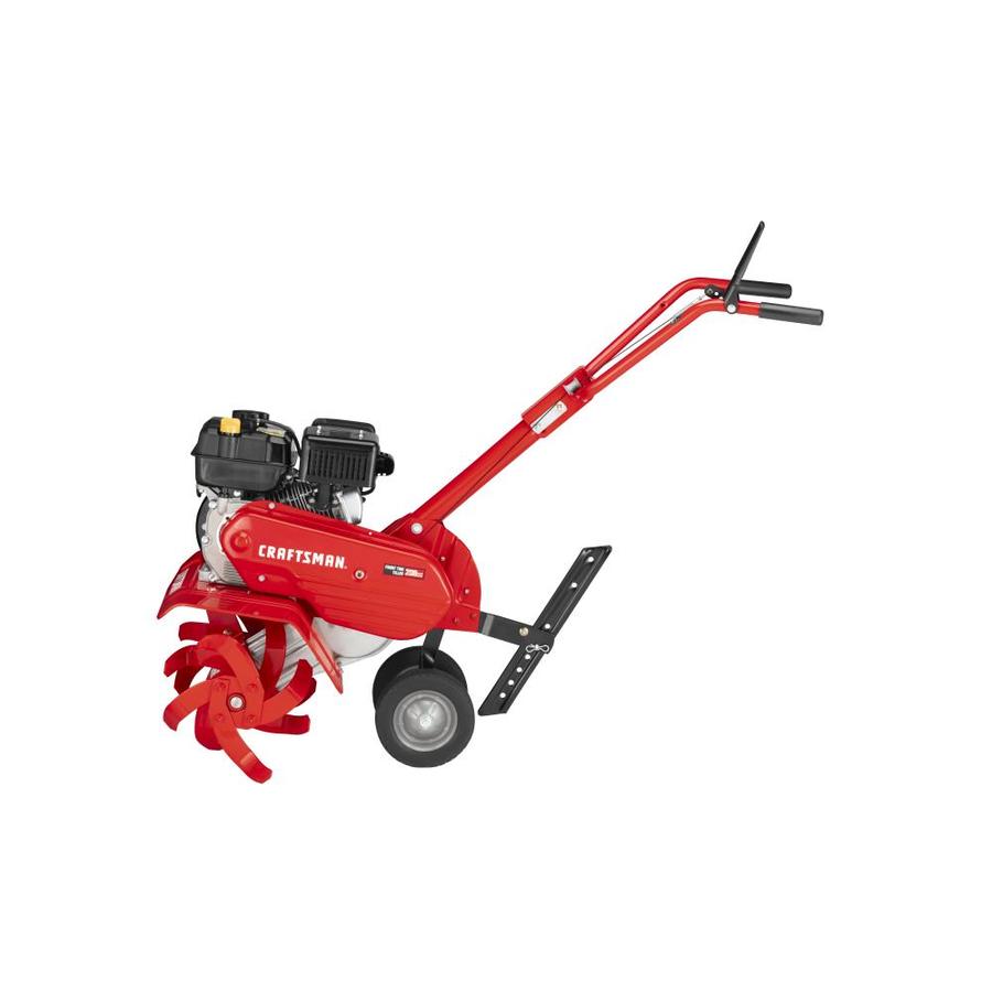 Craftsman 208 Cc 24 In Front Tine Forward Rotating Tiller Carb In The ...