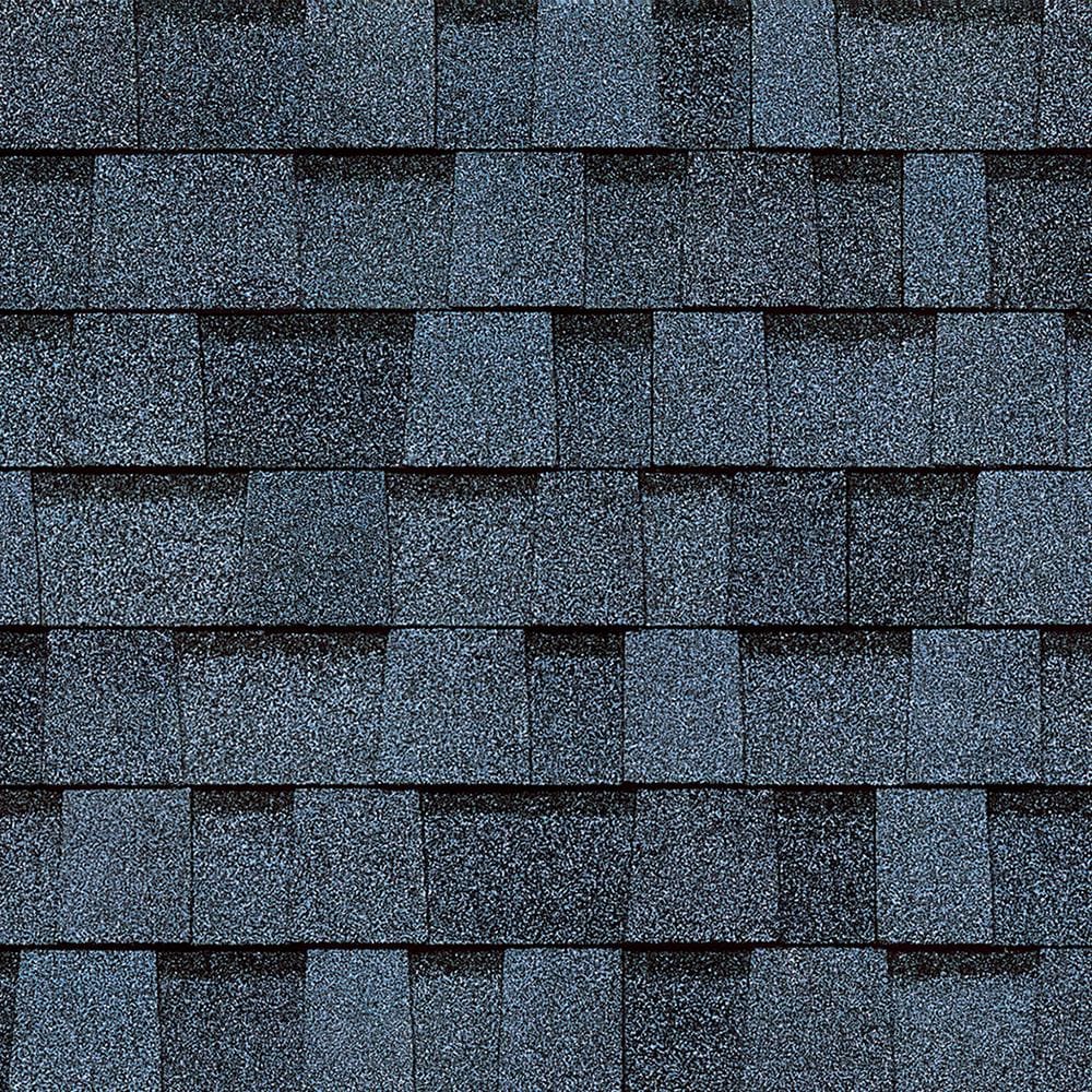 Blue Architectural Shingles