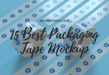 Packaging Tape Mockup