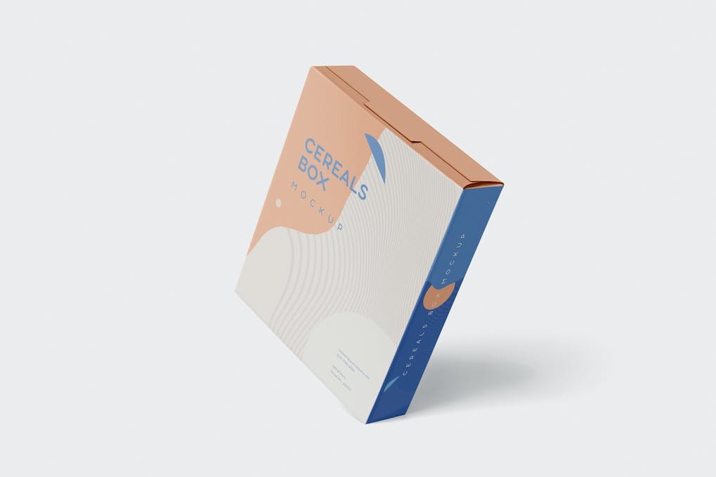 Cereals Box Mockup