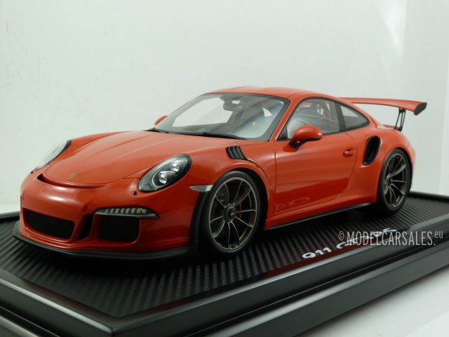 Porsche 911 (991) GT3 RS Lava Orange 1:12 WAX02200002 SPARK diecast ...