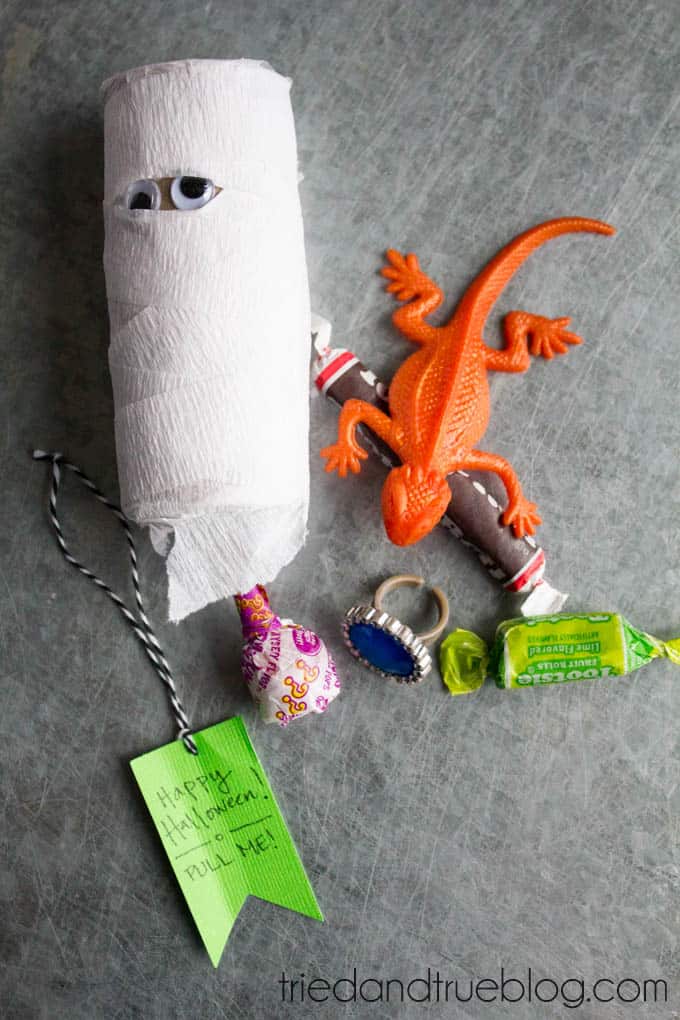 Mini mummy pinata craft