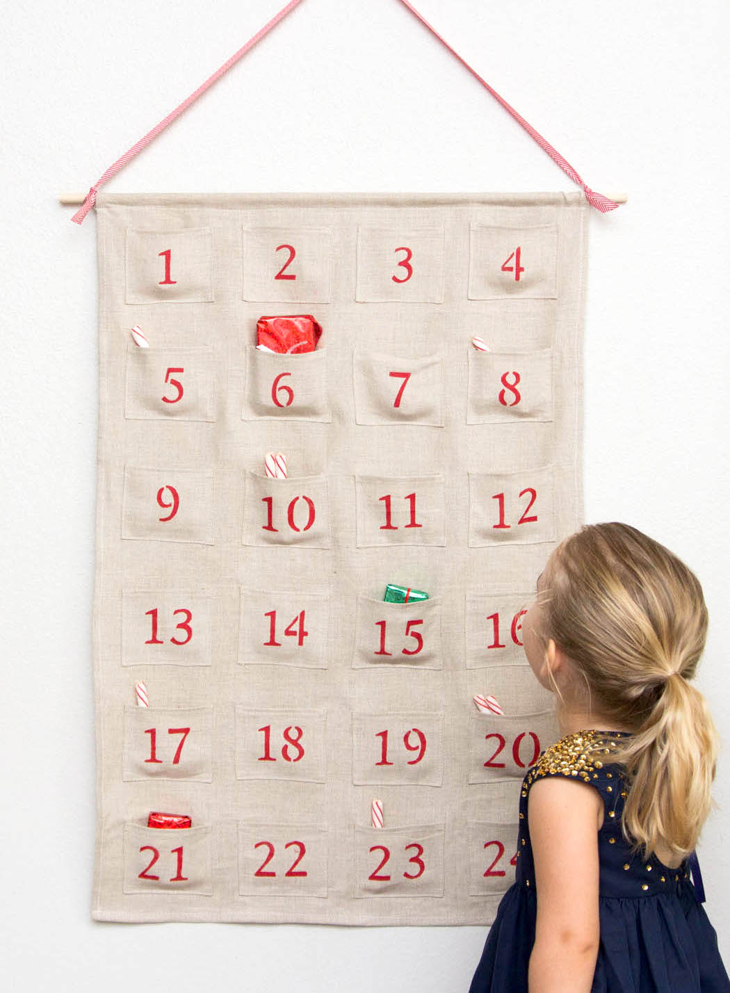 Sew a Simple Advent Calendar