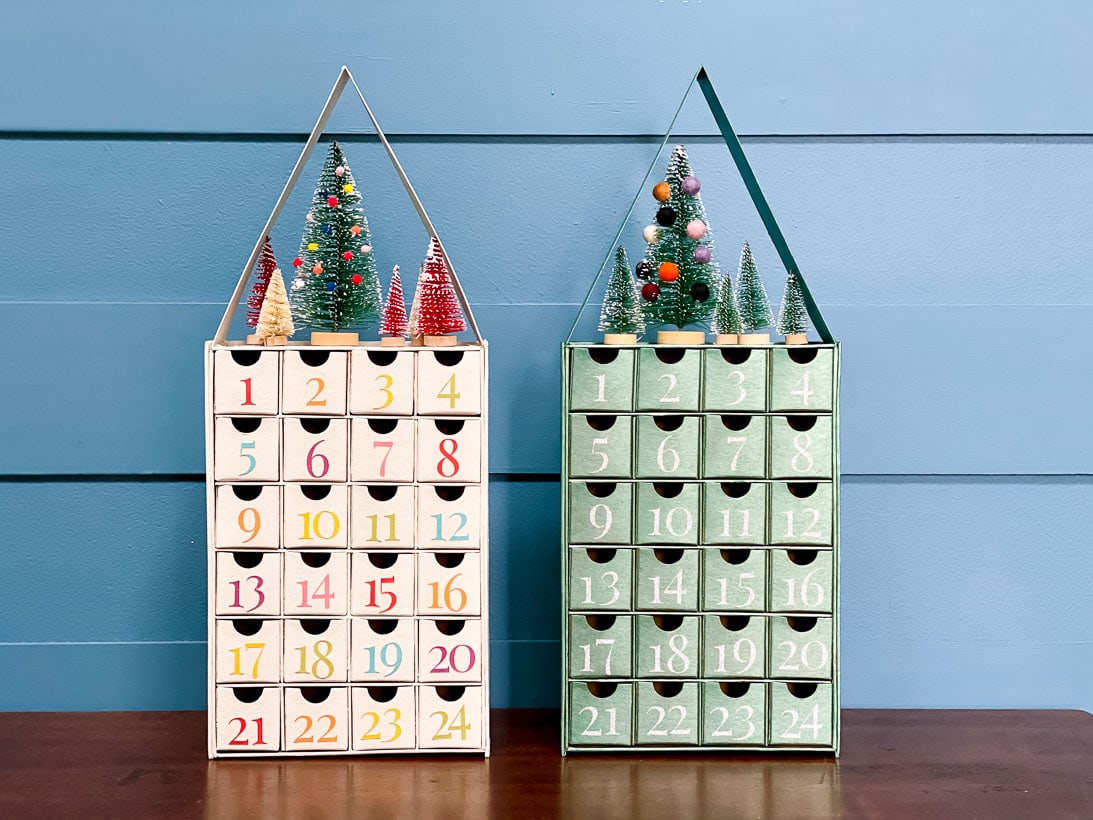 Paper Mache Drawer Advent