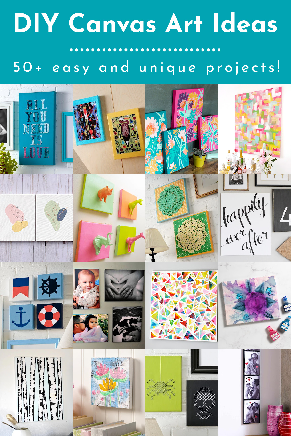 Easy Canvas Art Ideas