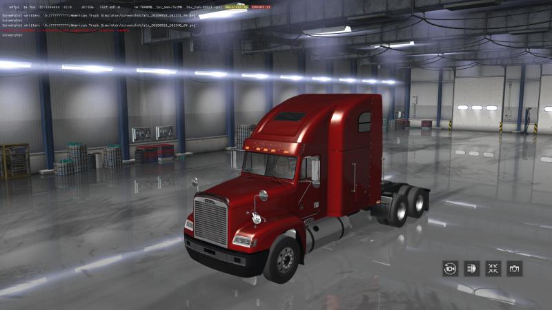 ATS - Freightliner FLD Truck V2.1 (1.35.X)