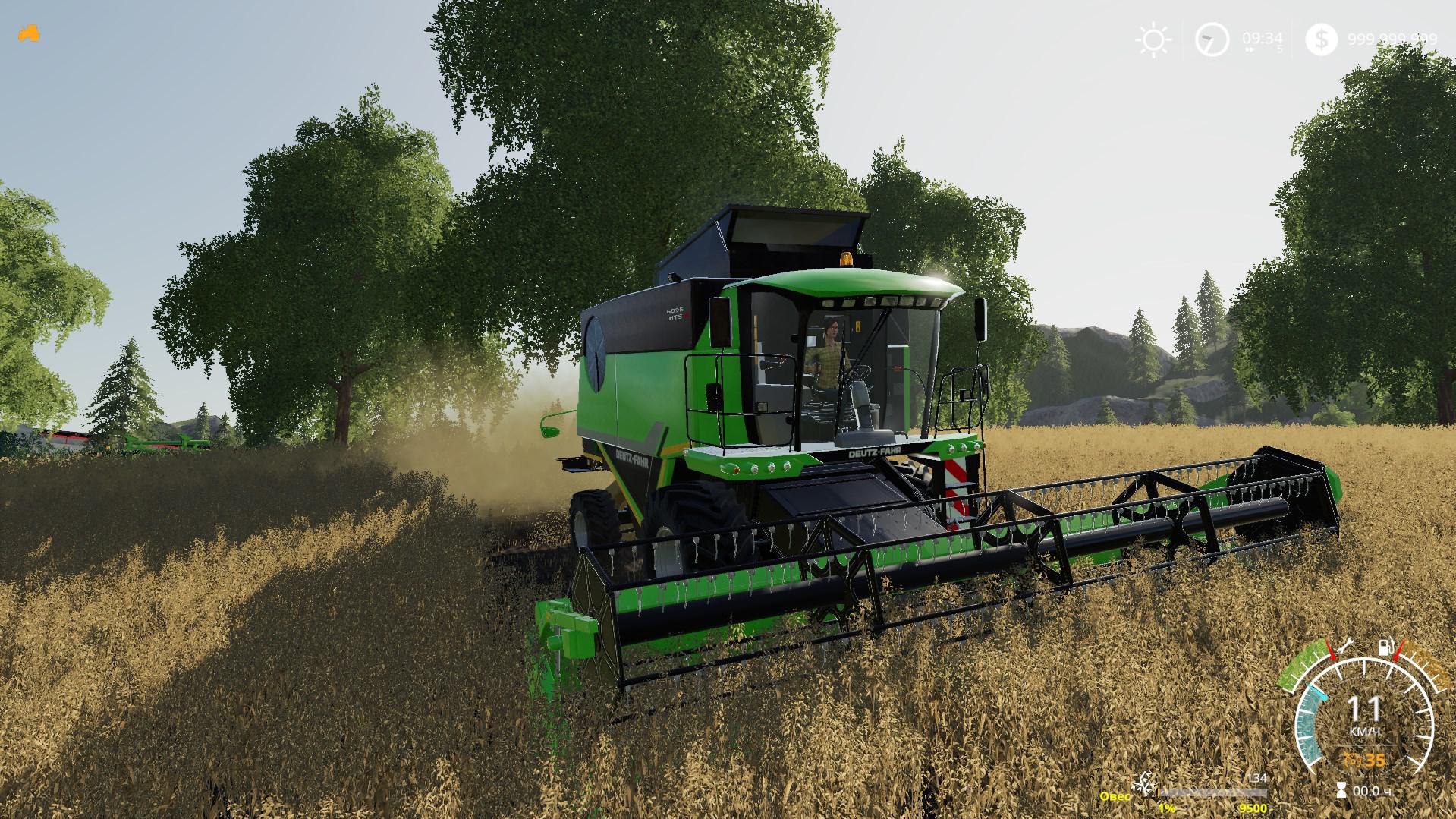 FS19 - Deutz-Fahr HTS 6095 Harvester V1.0.0.1