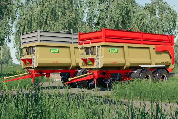 FS19 - Leboulch Gold 2 Xxl Trailers Pack V1.0