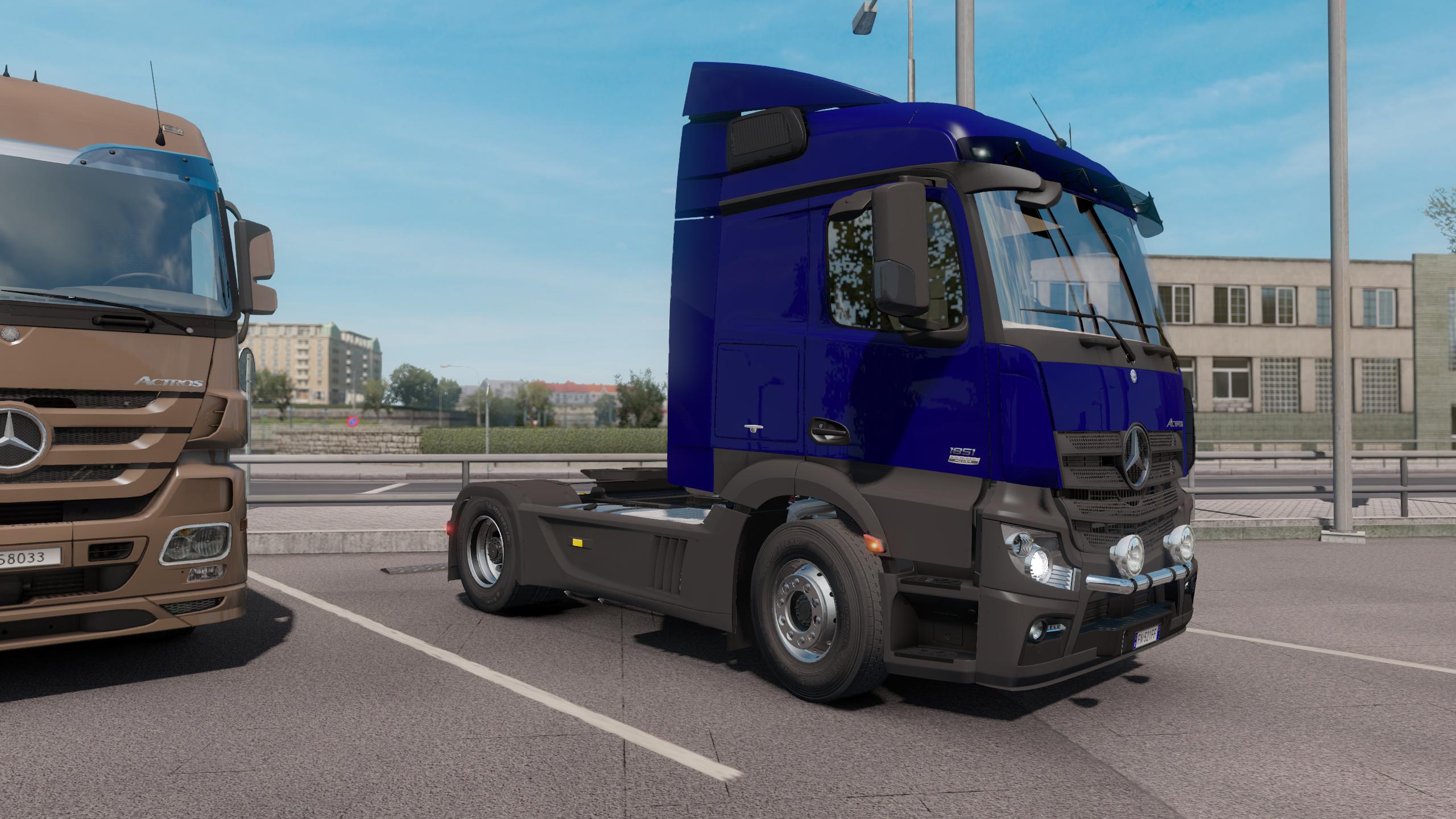 ETS2 - Mercedes-Benz Actros MP4 Fix V1.3 (1.37.x)