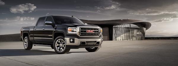 a pickup truck GMC 2014 Sierra model beats the innovations