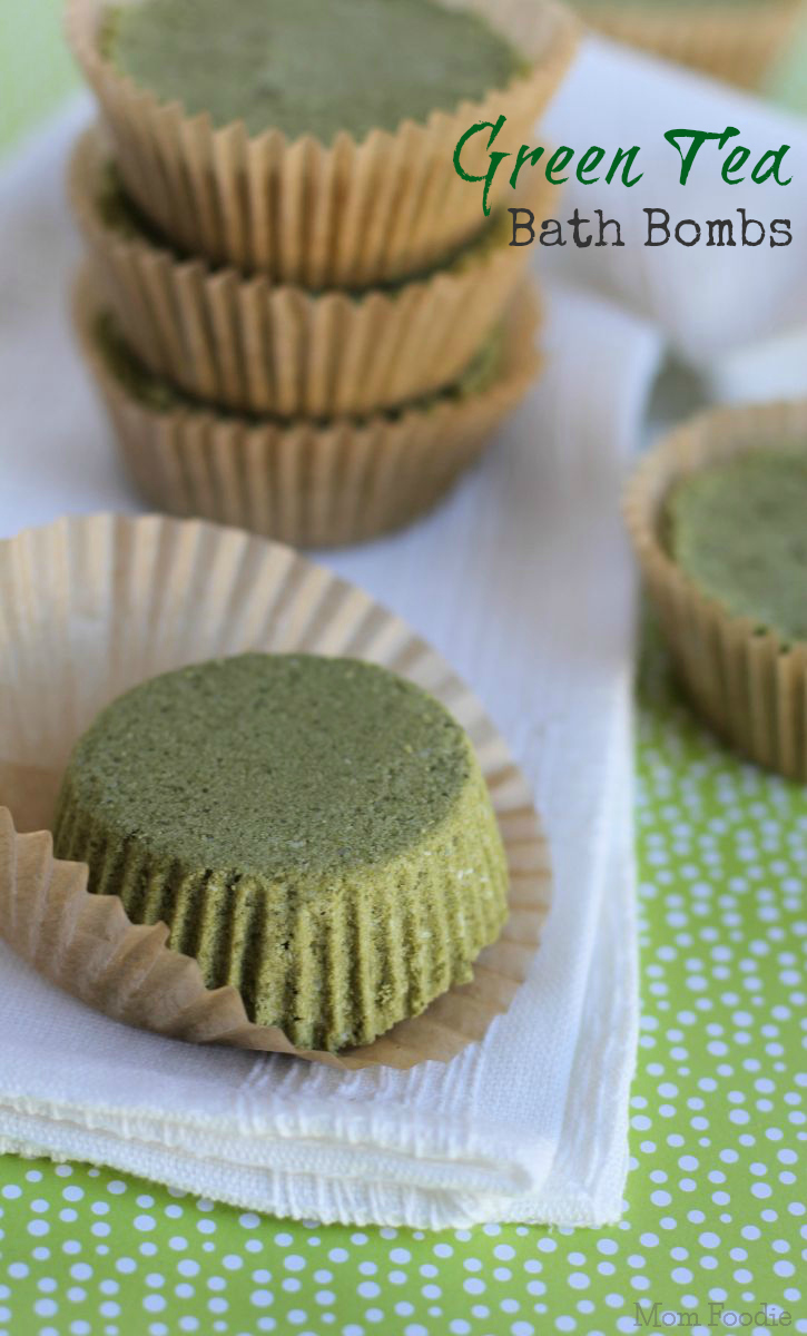 Matcha Green Tea Bath Bombs Recipe