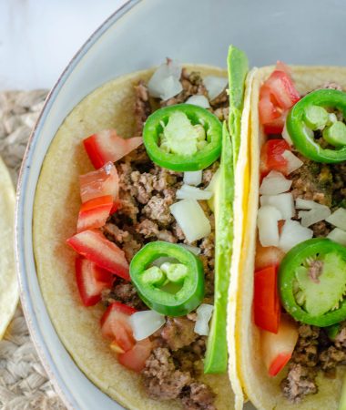 the best slow cooker ground beef taco recipe