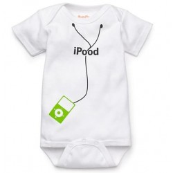 Kids_AK-Statement Bodysuit IPOOD