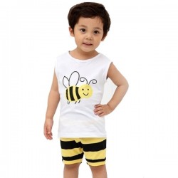 Kids_AH-Sleeveless Short Set (Bee)