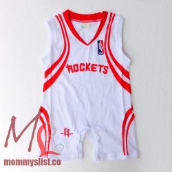 Basketball Player Romper B (Houston Rockets)