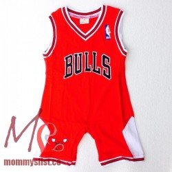 Basketball Player Romper B (Chicago Bulls)