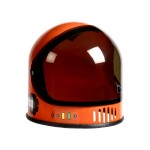 RENT-C068 Aeromax Astronaut Helmet Orange 2-9Y