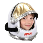 RENT-C070 Astronaut White Soft Helmet