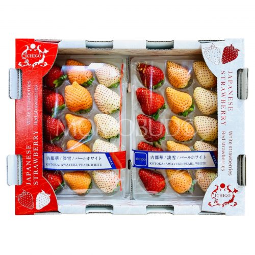 Japanese Nara Strawberry (Pearl White, Awayuki, Kotoka) 280g