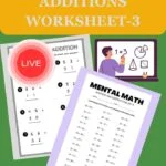 Live double digit additions worksheets|www.MoMsequation.com