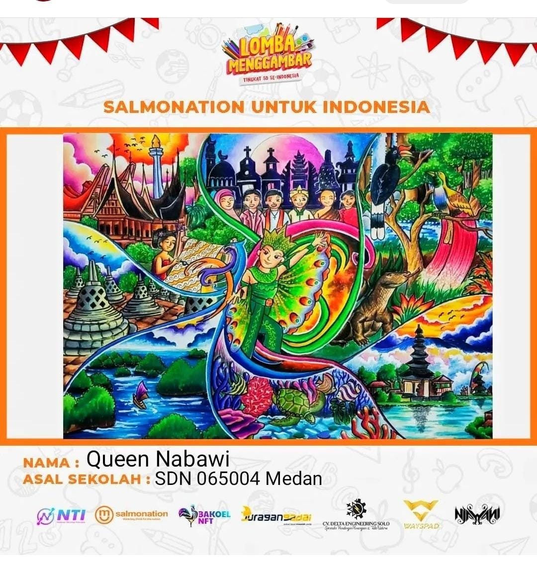 Lomba Gambar Tingkat SD Se-Indonesia PT NTI-Salmonation