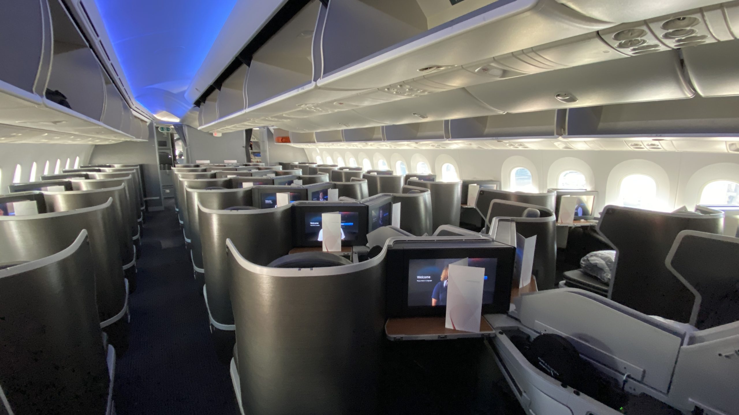 Boeing 787 First Class Cabin