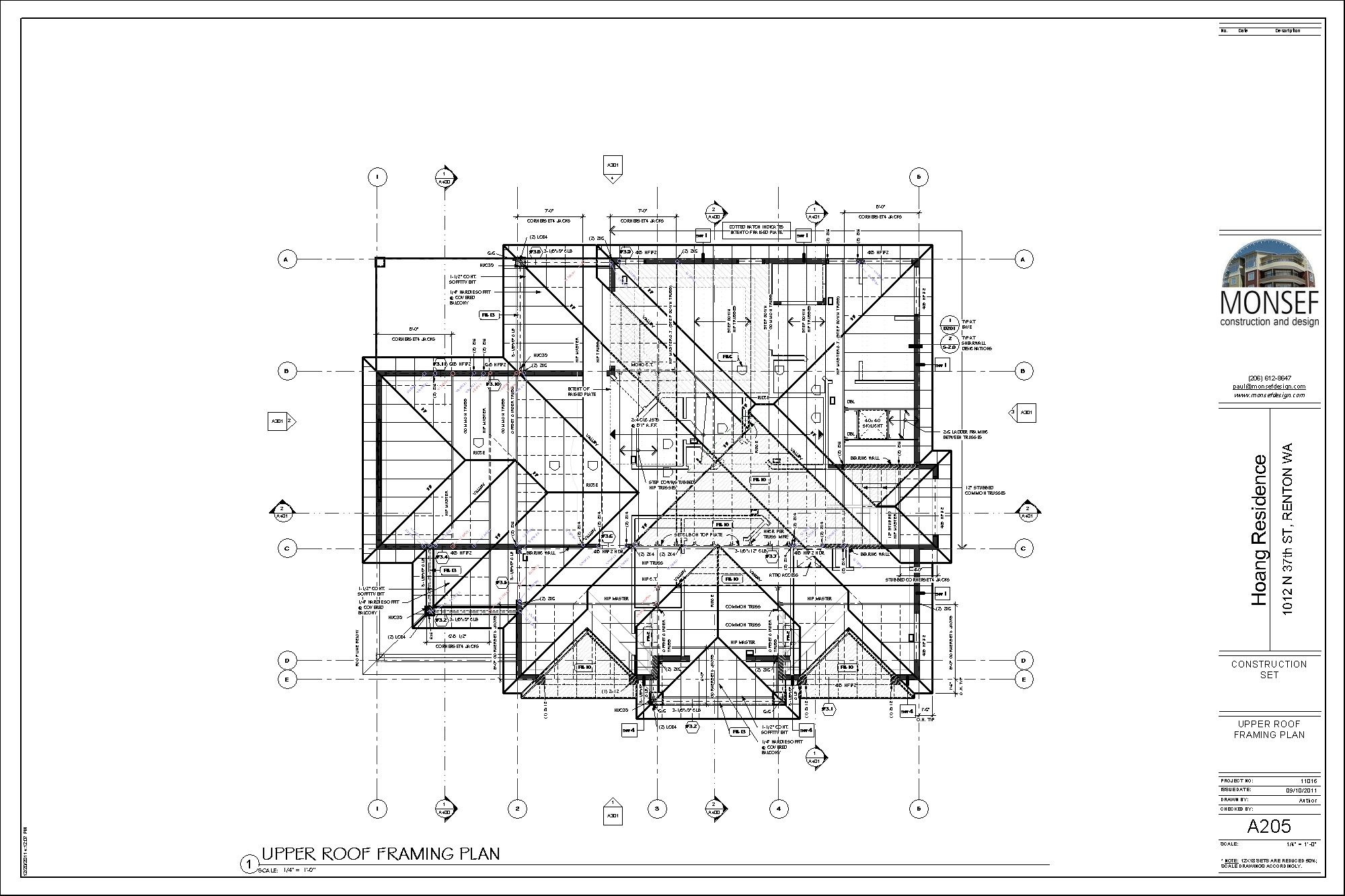 Roof Floor Plan