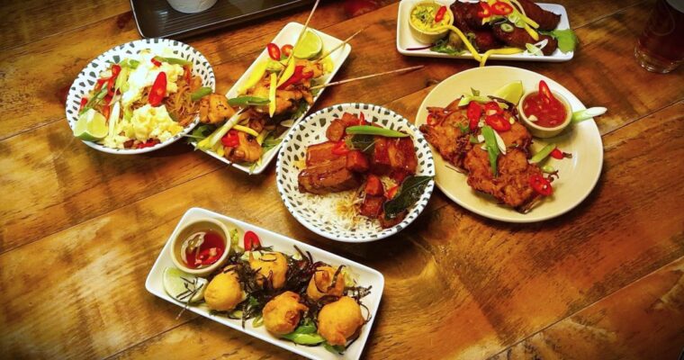 Filipino Street Food at The Three Horseshoes