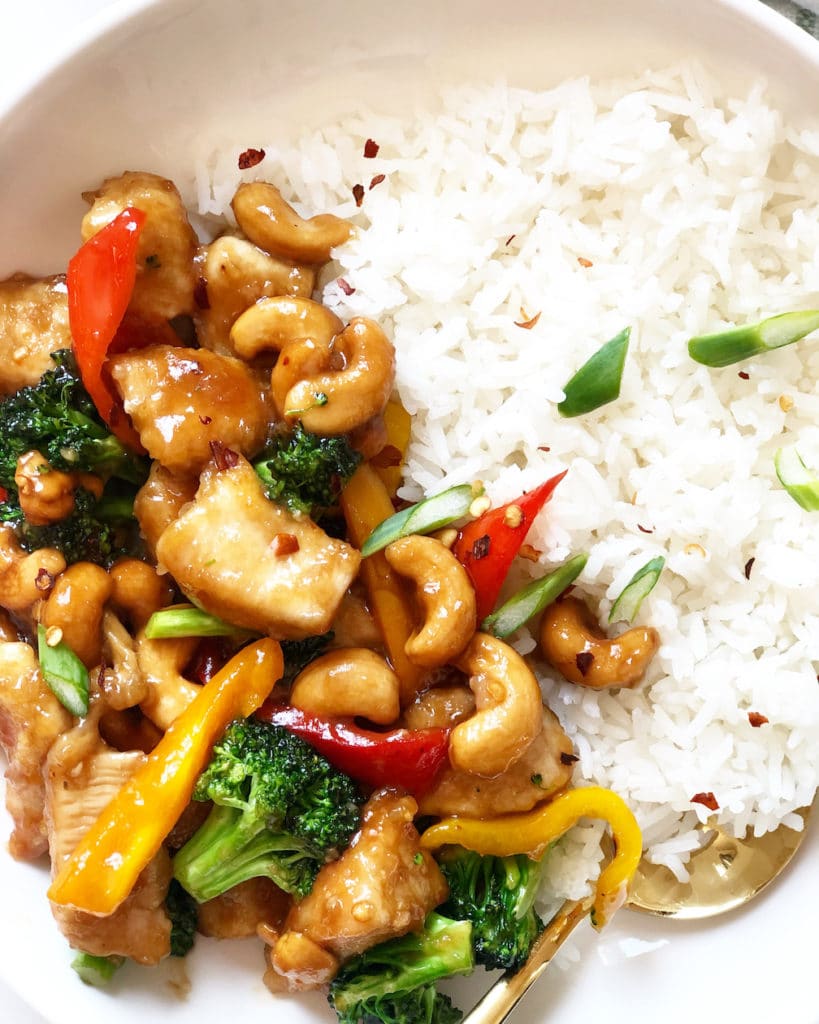 15 minute cashew chicken