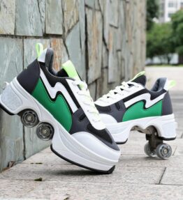 Quad Roller Skates Shoes Transformer