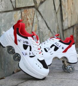 Quad Roller Skates Shoes Transformer