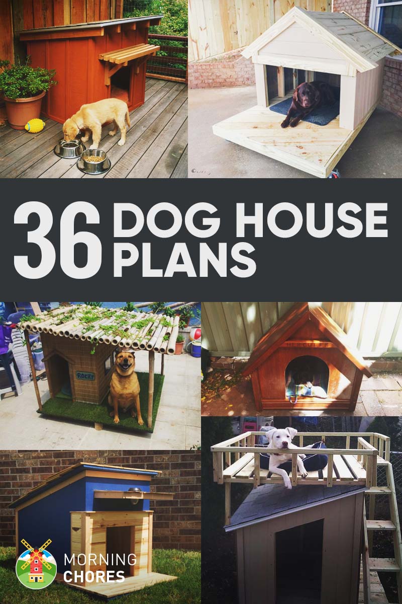 36 Free DIY Dog House Plans and Ideas