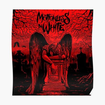 Horror Angel Motionless Poster RB2405 product Offical Motionless in white Merch