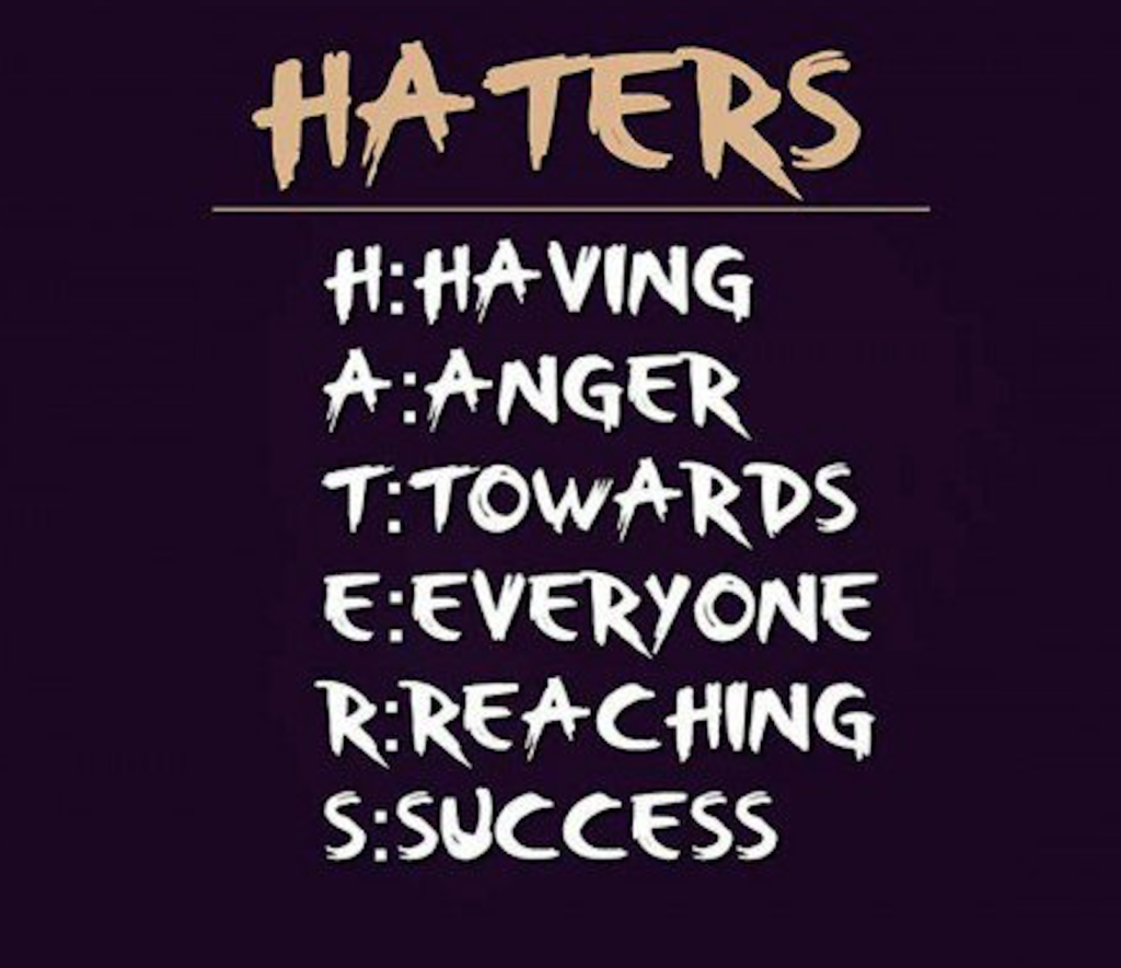 quotes about haters