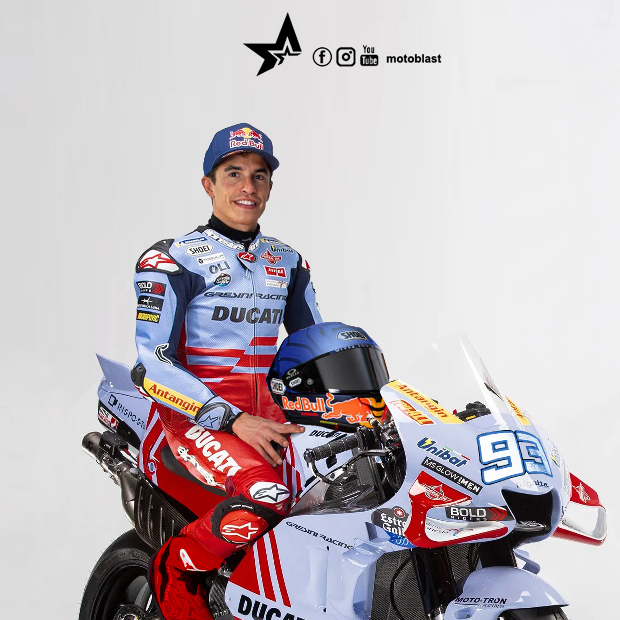 Marc Marquez 2024 Team - Kali Samara