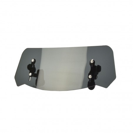   Universal motorcycle windscreen wind deflector   
  Extension of windshield for most types of motorcycles.  