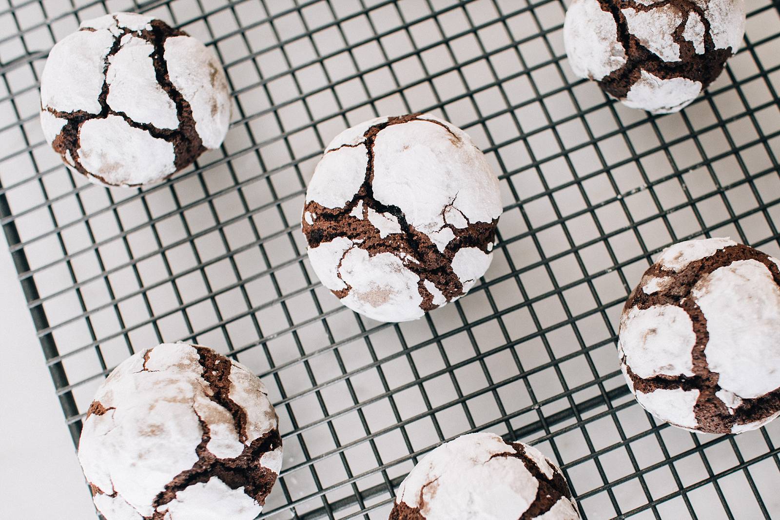 Chocolate Crinkle Cookies