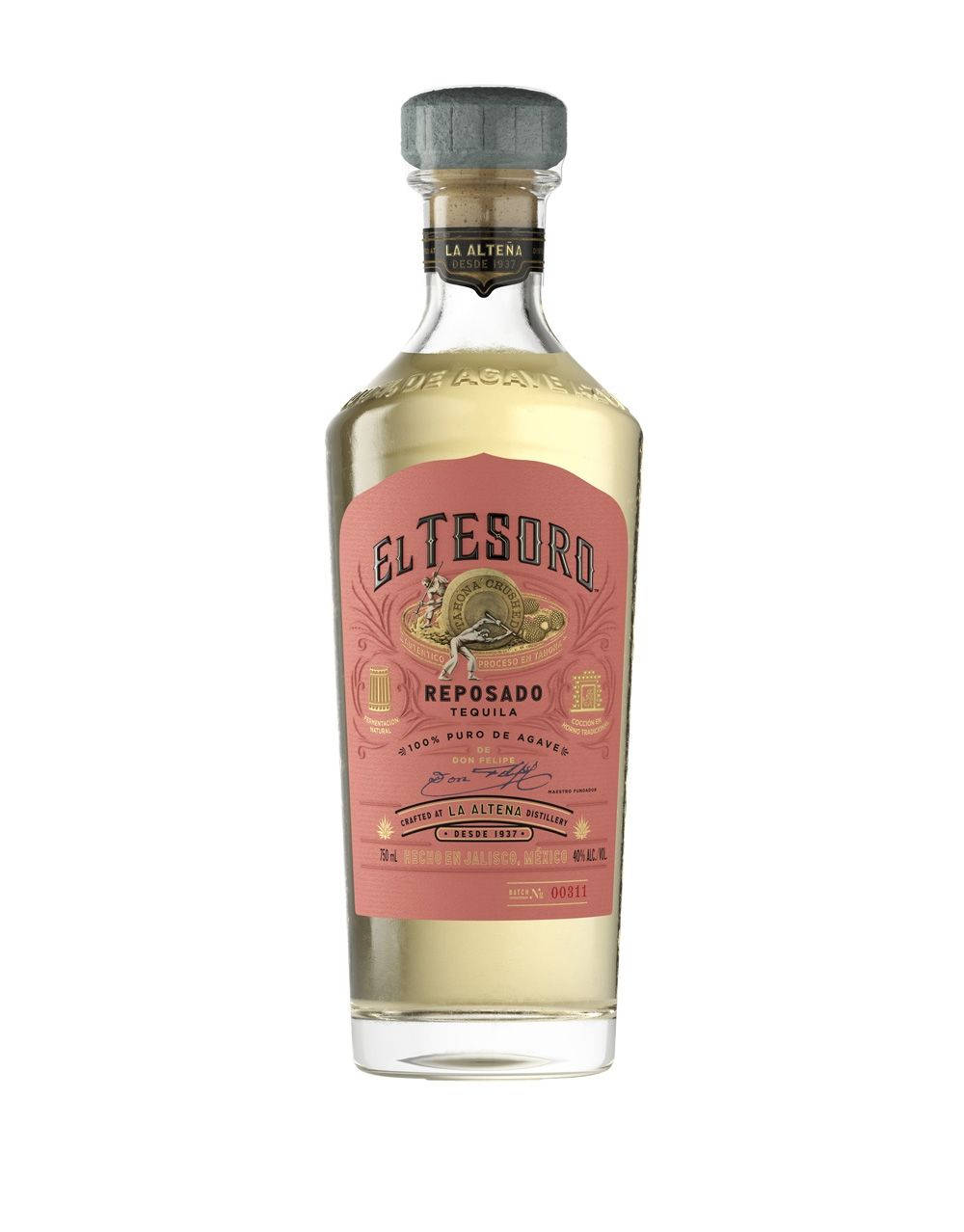 El Tesoro Reposado Tequila Bottle Wallpaper