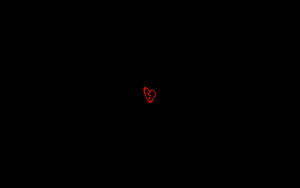 Black And Red Broken Heart Wallpaper