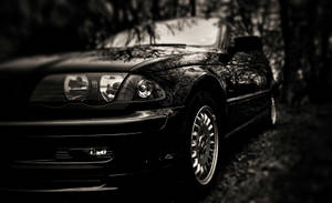 Black And White Car Wallpaper