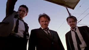 Reservoir Dogs Trio Looking Down Wallpaper