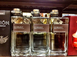 Three Bottles Of Corzo Silver Tequila Wallpaper