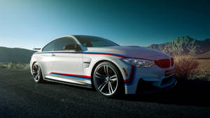 White Bmw M Series Wallpaper